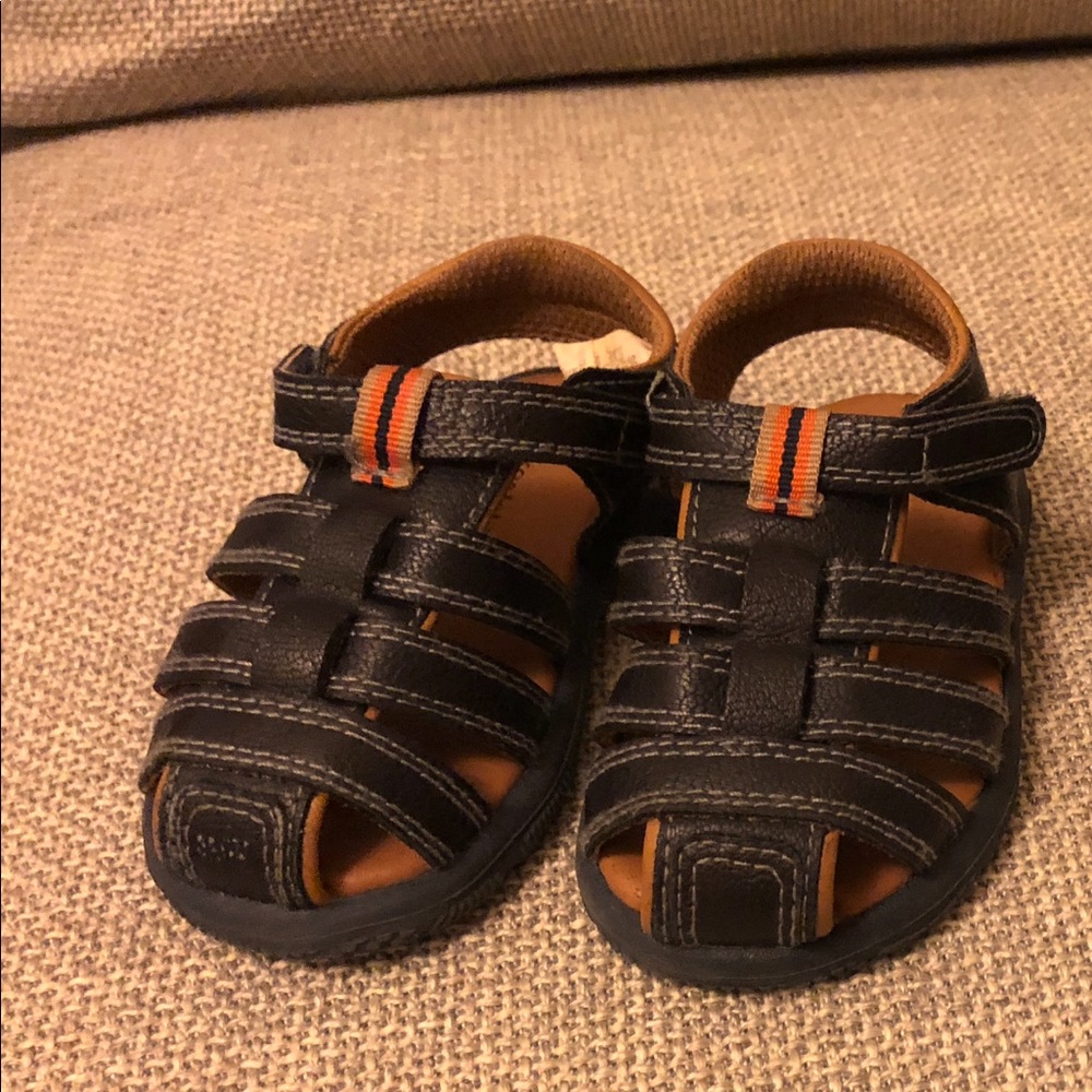 Navy blue koala kids boy sandals